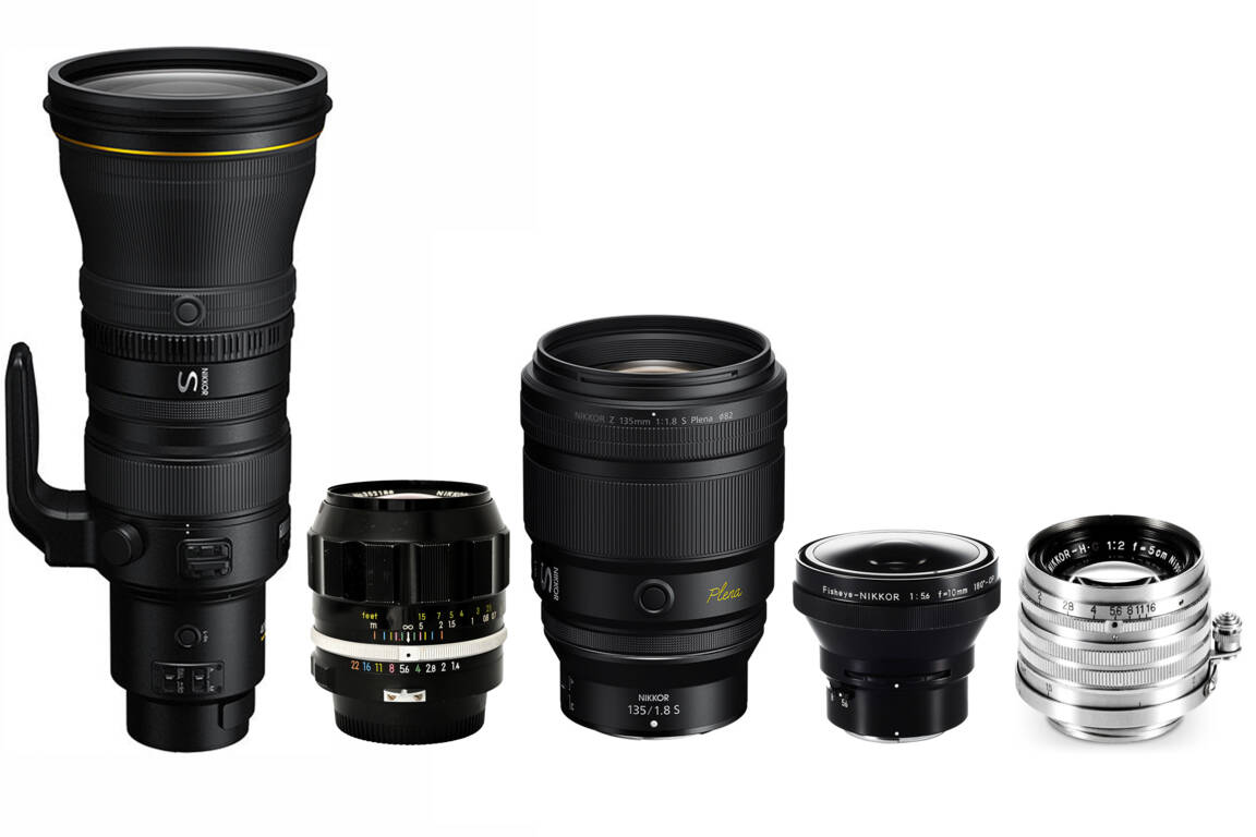 Legendary NIKKOR lenses