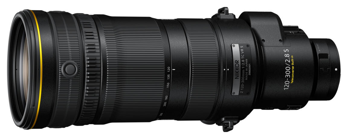 極上Nikon NIKKOR ED AF 300mm 1:2.8 CT-303付 New NIKKOR Z 120-300mm f/2.8 TC VR S